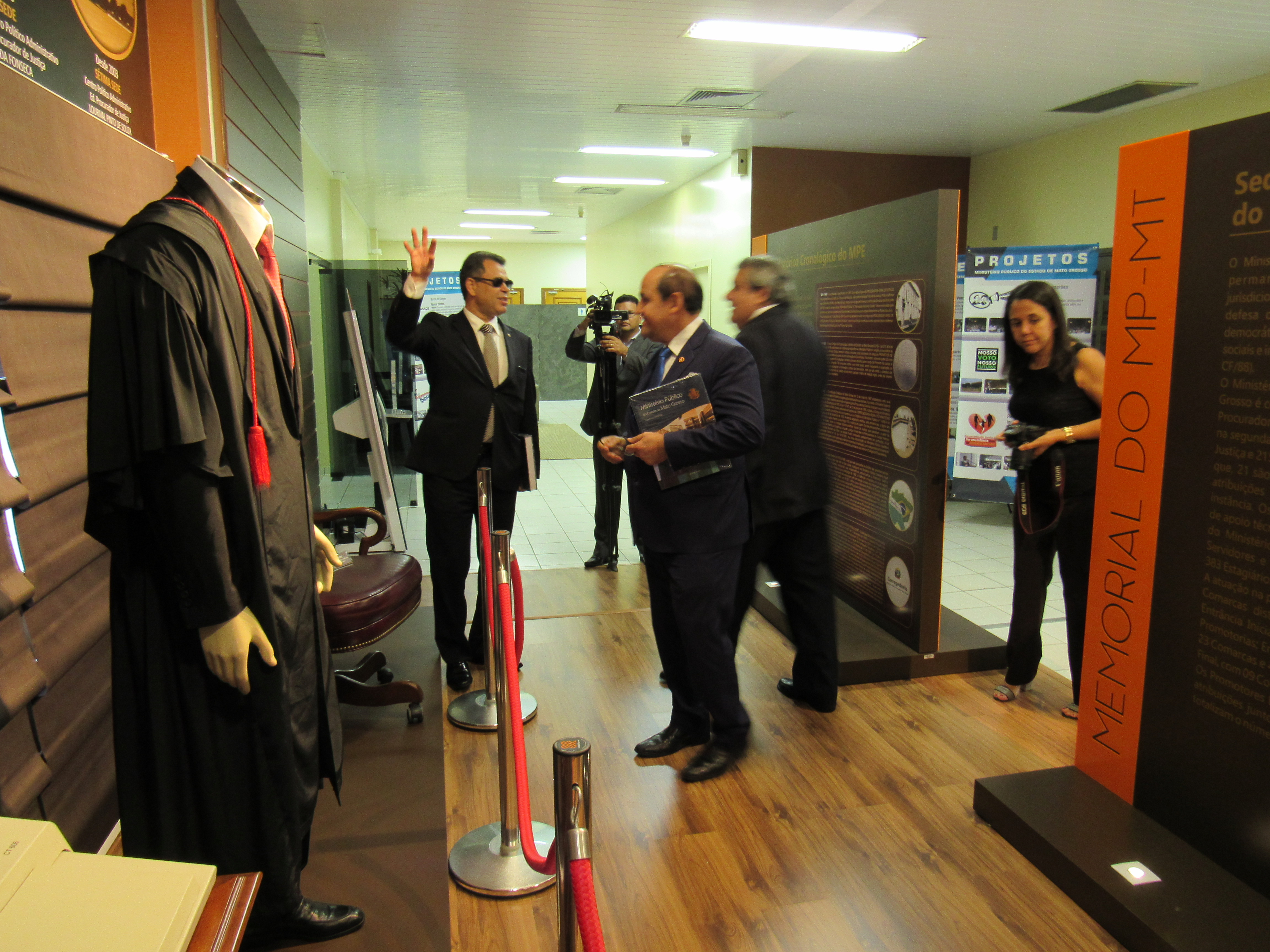 galeria/Visita do Procurador-Geral de Justiça do MPMA, LUIS GONZAGA MARTINS COELHO e do Conselheiro do CNMP, ANTÔNIO PEREIRA DUARTE ao Memorial do MPMT - 23/02/17