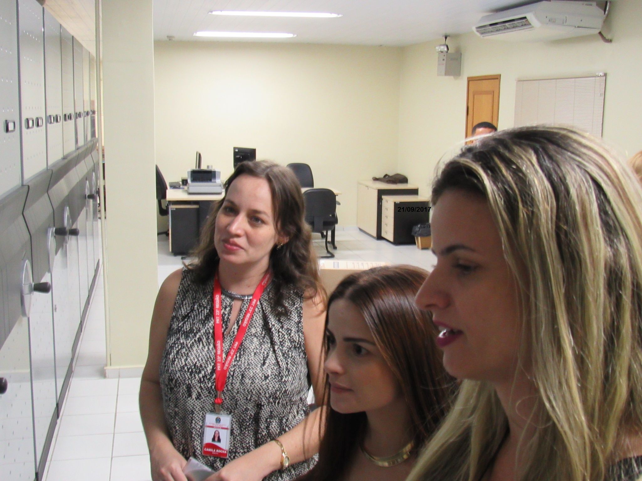 galeria/VISITA DA COMISSÃO DE SERVIDORES DO MPT-PRT-23ª REGIÃO AO MEMORIAL DO MPMT E A GERÊNCIA DE DOCUMENTAÇÃO E ARQUIVO - 21/09/2017