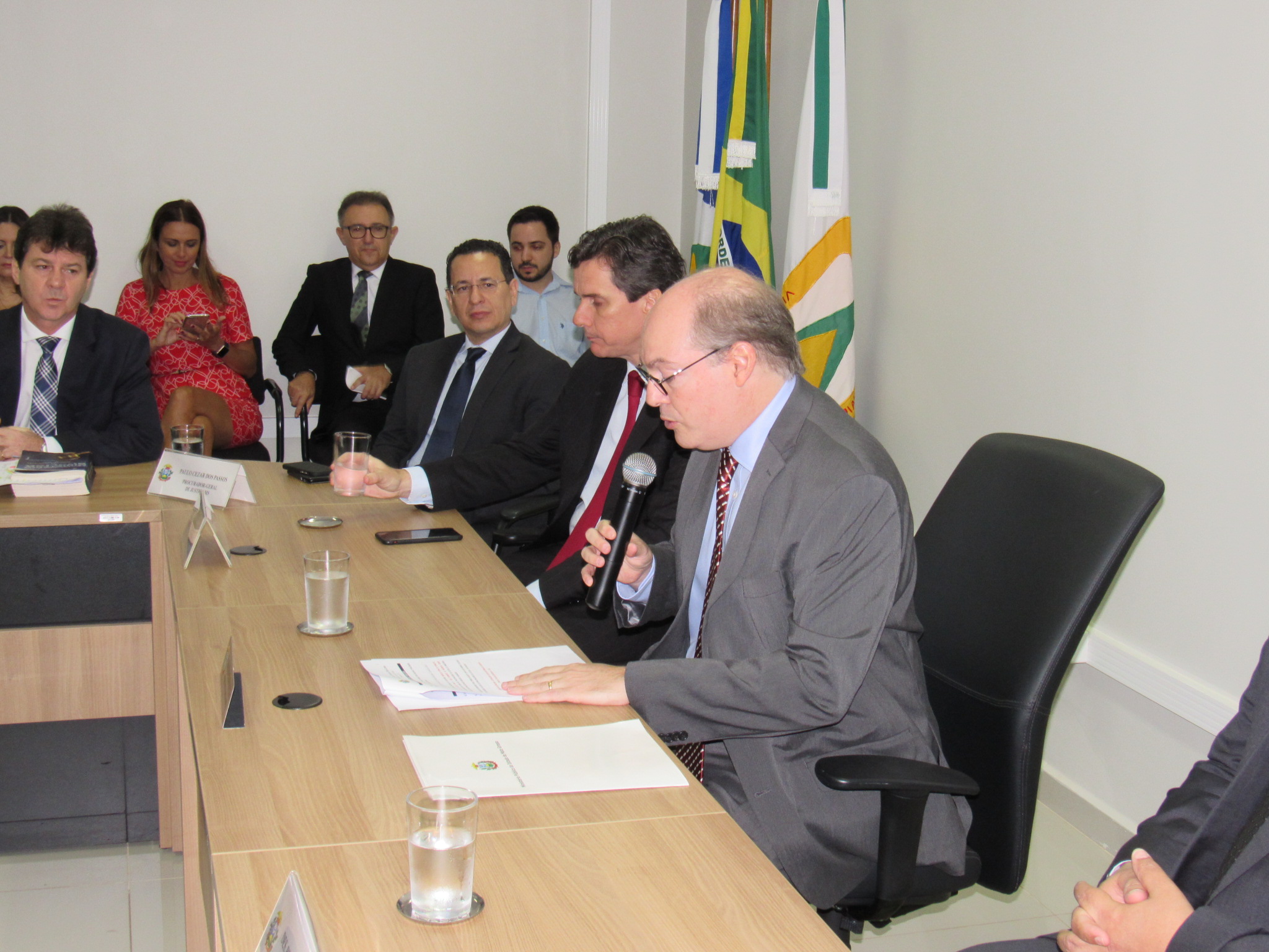 galeria/POSSE DOS PROMOTORES DE JUSTIÇA MARCELO FERRA DE CARVALHO, JORGE DA COSTA LANA E JOSÉ NOBERTO DE MEDEIROS JÚNIOR NO CARGO DE PROCURADOR DE JUSTIÇA - 05/10/2017