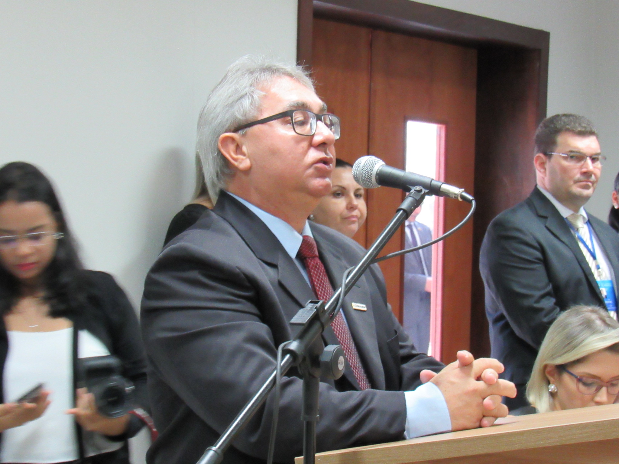 galeria/POSSE DOS PROMOTORES DE JUSTIÇA MARCELO FERRA DE CARVALHO, JORGE DA COSTA LANA E JOSÉ NOBERTO DE MEDEIROS JÚNIOR NO CARGO DE PROCURADOR DE JUSTIÇA - 05/10/2017